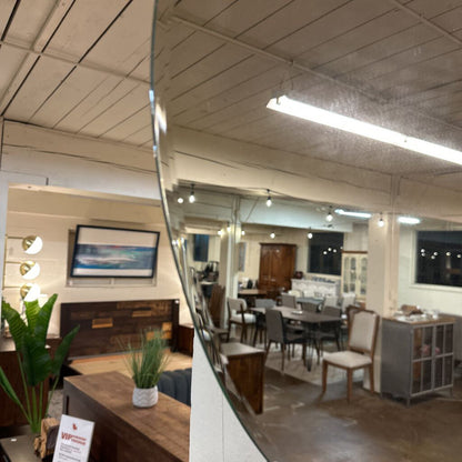 Modern interior design showroom with furniture and decor