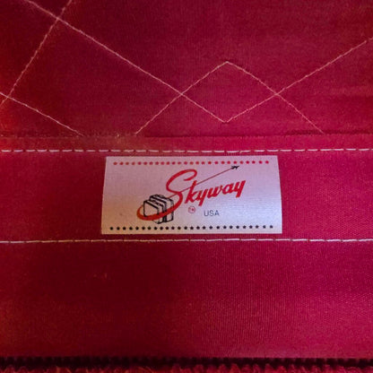 Navy & Red Detail Skyway Luggage SET OF 2