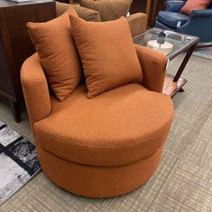 Mod Amber Round Swivel Chair U ACCENT CHAIRS
