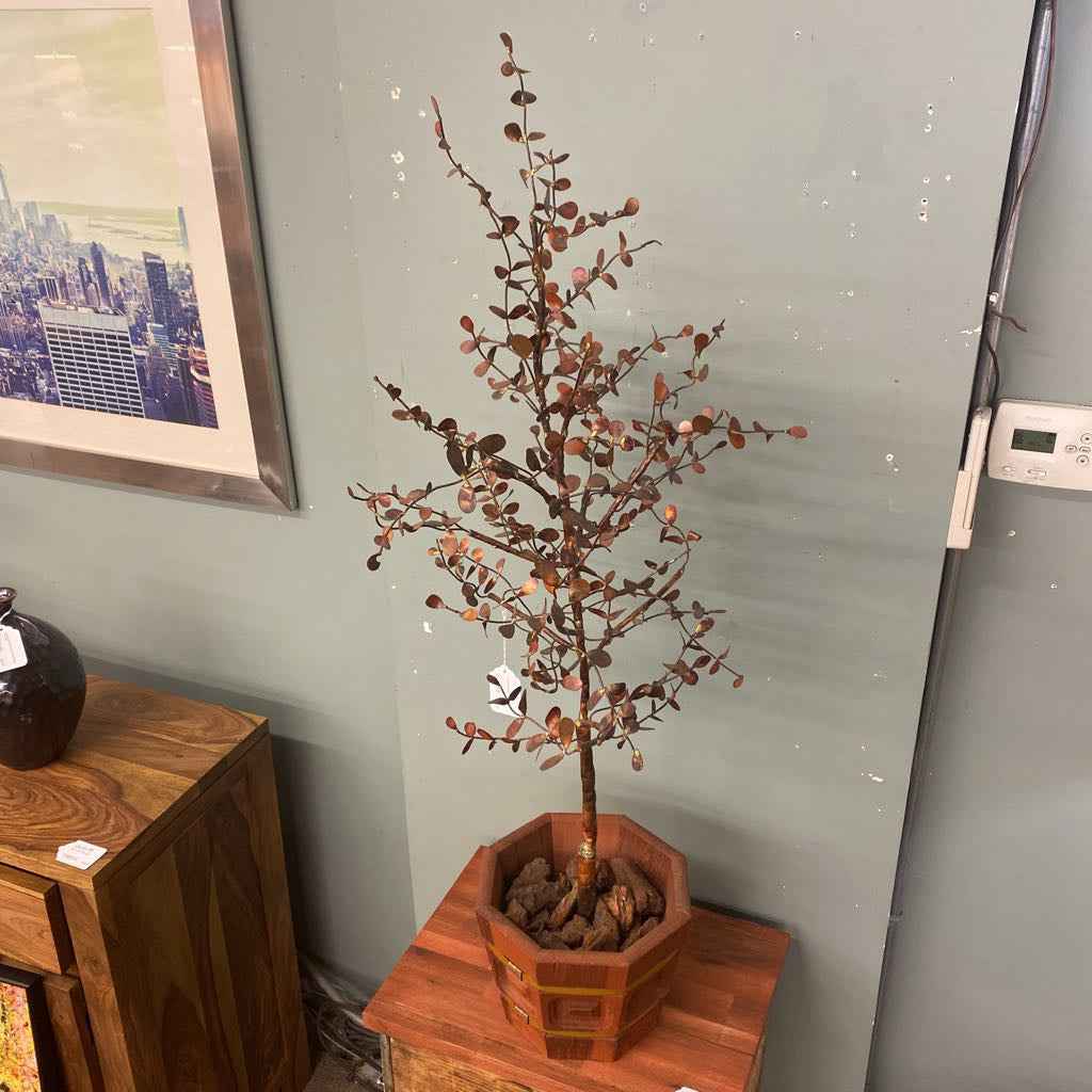 Vintage Copper Tree UNIQUE FINDS