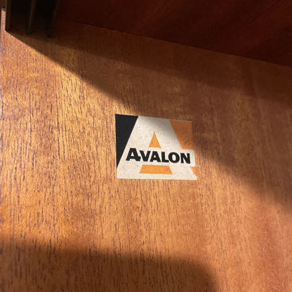 MC Avalon Open Bookshelf with Sliding Glass Doors