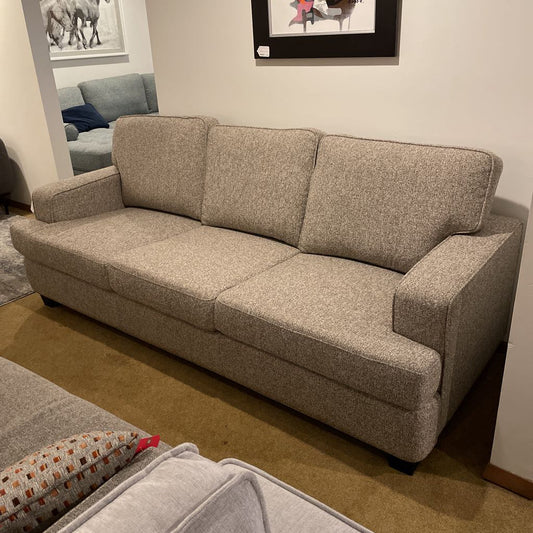 Large Speckled Brown Sofa