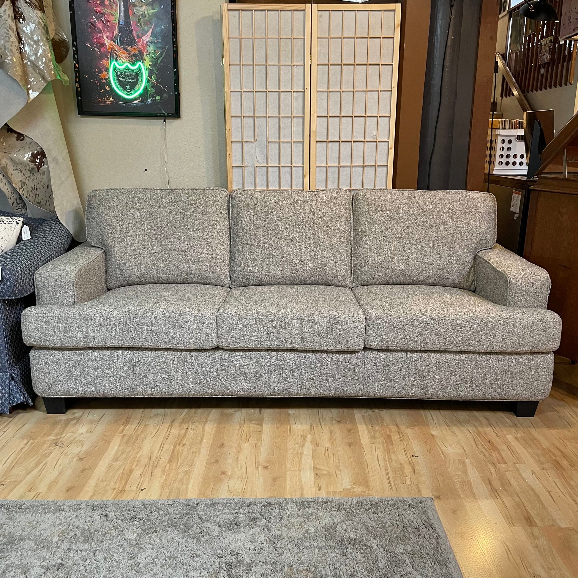 Large Speckled Brown Sofa U SOFAS