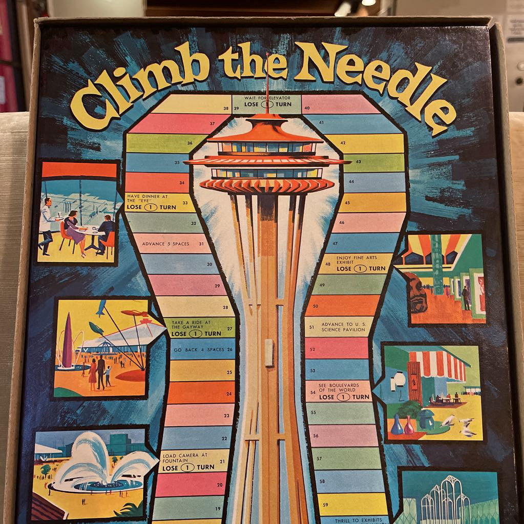Century 21 Climb the Needle Game AS IS SMALLS