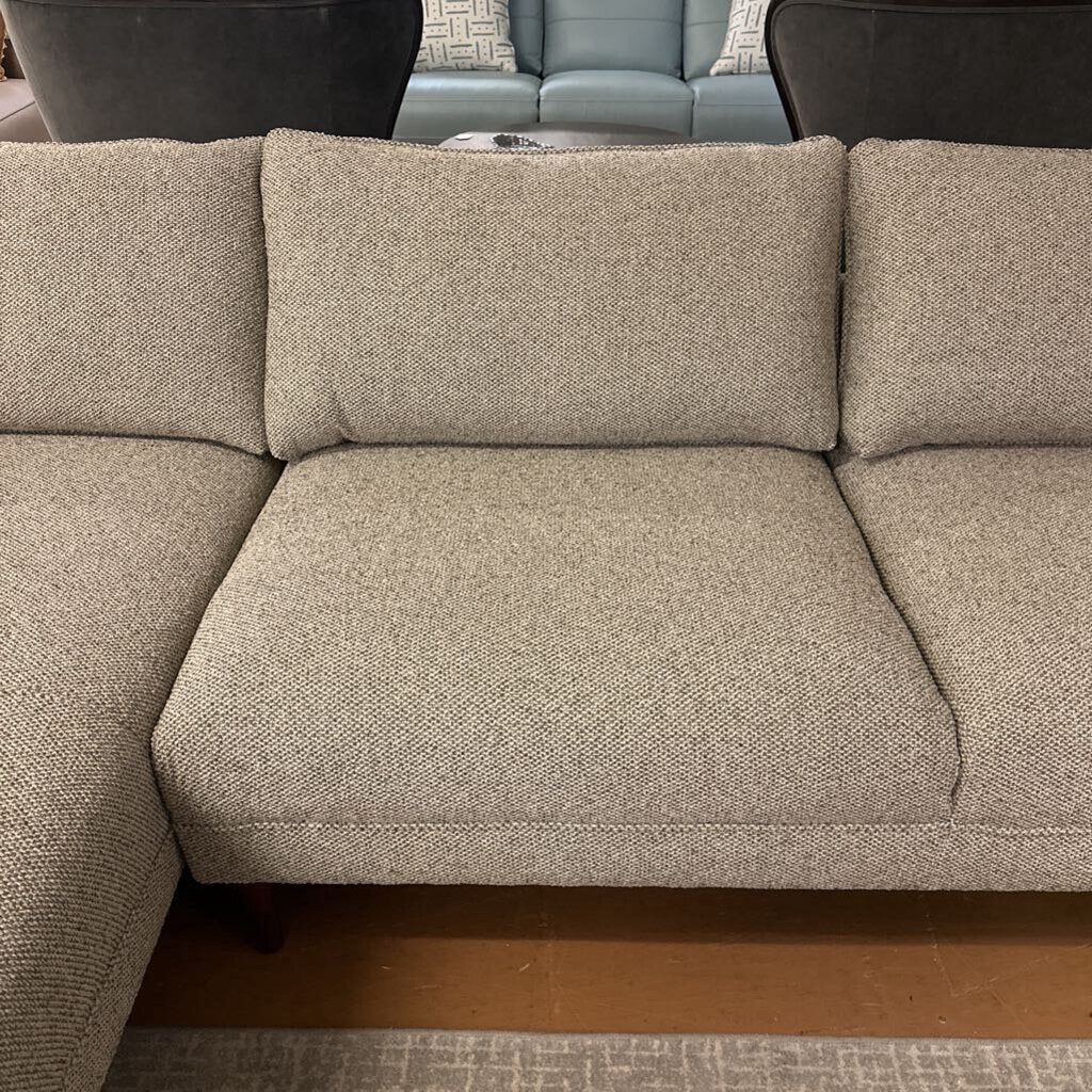 Mod Olive Moss LAF Chaise Sectional