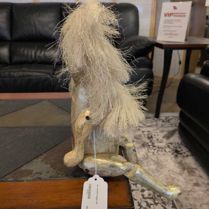 Lion Wooden Puppet UNIQUE FINDS