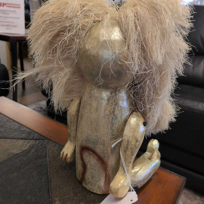 Lion Wooden Puppet UNIQUE FINDS