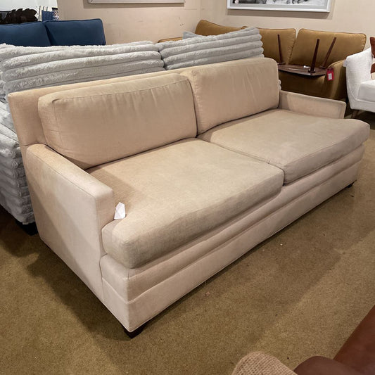 Cream Textured Sofa