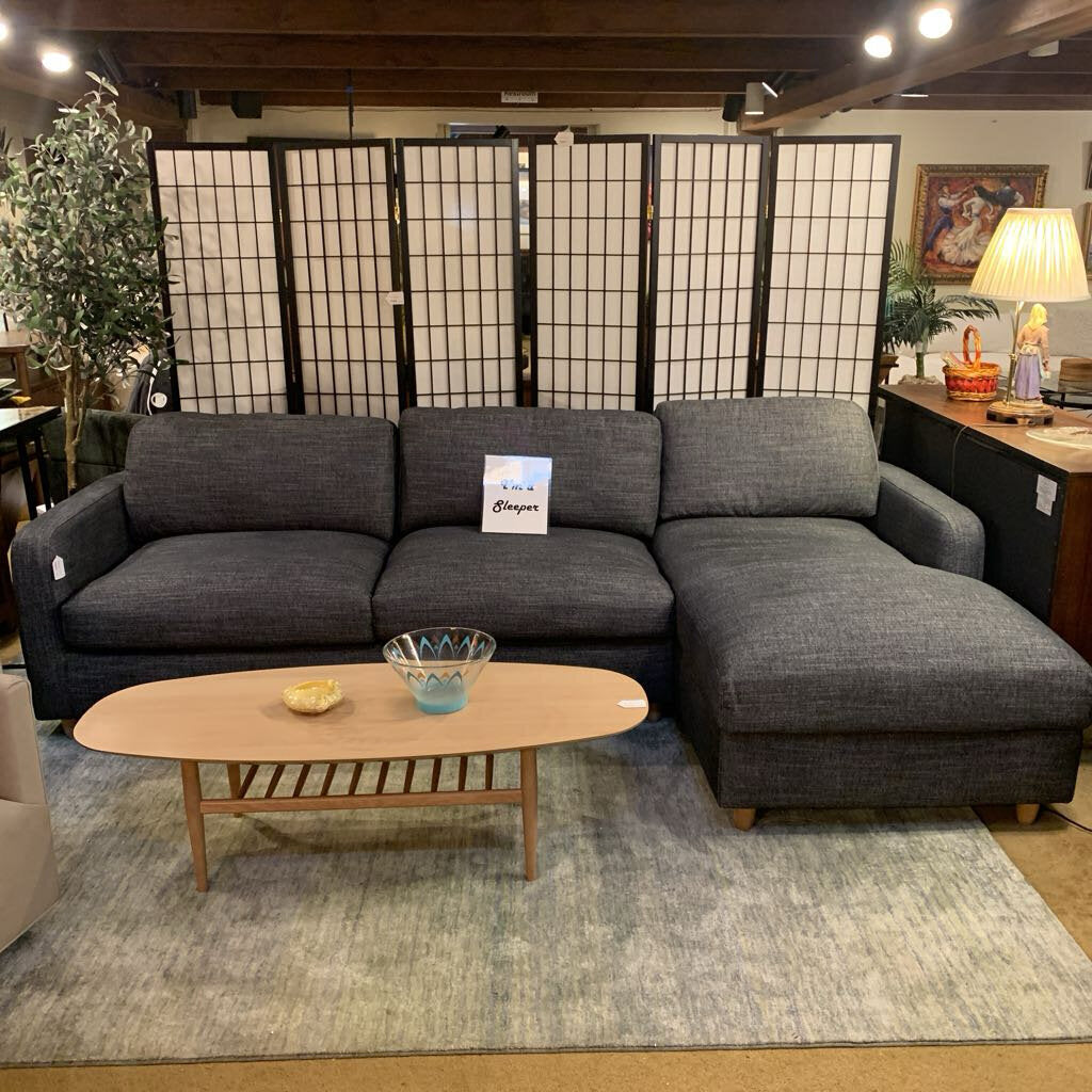 Vati Ocean Blue RAF Sleeper Sectional