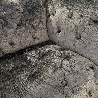 Soft Button Tufted Loveseat