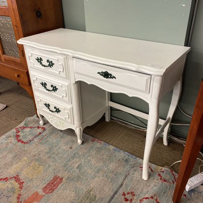 White French Provincial Vanity Desk