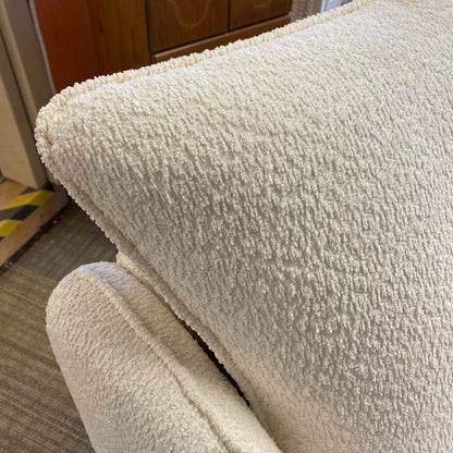 Vanilla Boucle Swivel Glider U ACCENT CHAIRS