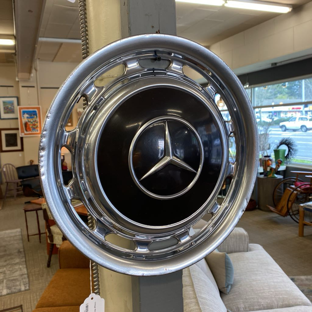 Vintage Mercedes Hubcap