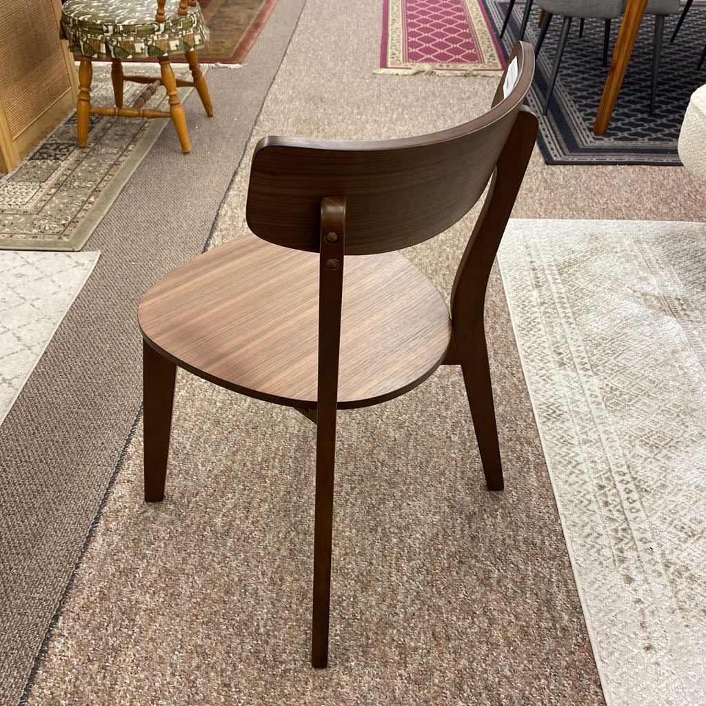 Renee Walnut Dining Chair C DINING CHAIRS