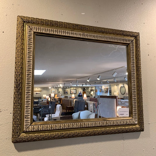 Ornate Gold Rectangle Mirror