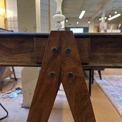 Dark Acacia Desk C DESKS