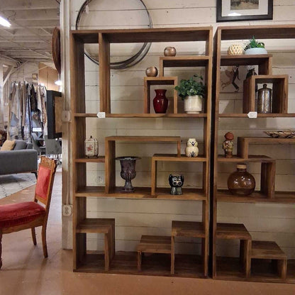 Natural Metro Asymmetric Bookshelf