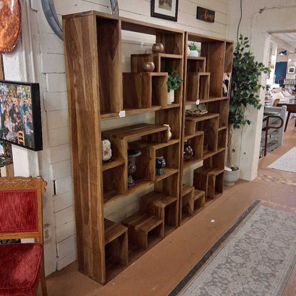 Natural Metro Asymmetric Bookshelf