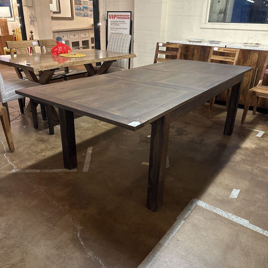 Black Metro Extendable Dining Table
