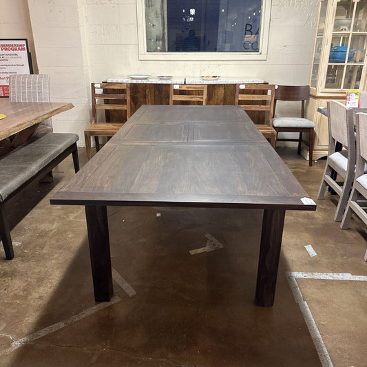 Black Metro Extendable Dining Table