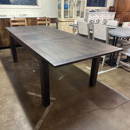 Black Metro Extendable Dining Table