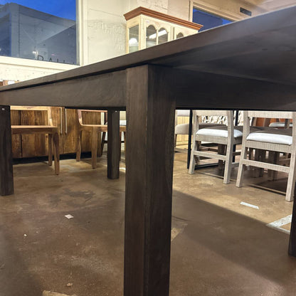 Black Metro Extendable Dining Table