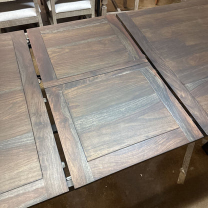 Black Metro Extendable Dining Table