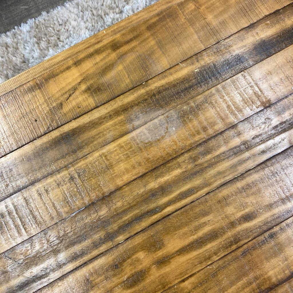 Industrial Rustic 2Tier Coffee Table (AS IS)