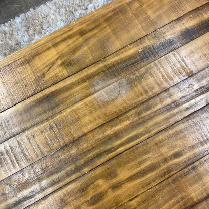 Industrial Rustic 2Tier Coffee Table (AS IS)