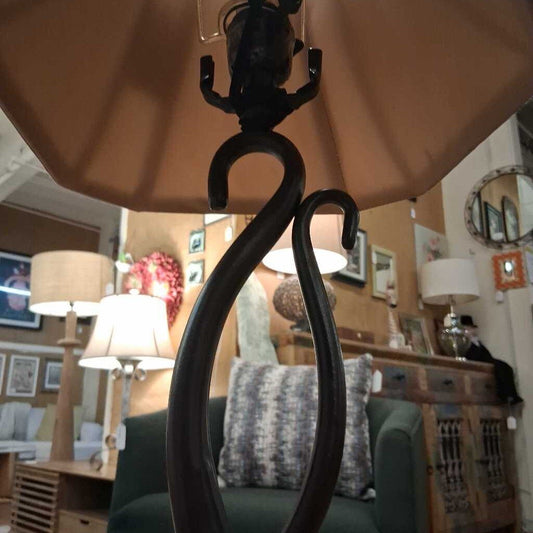 Black Branching Lamp