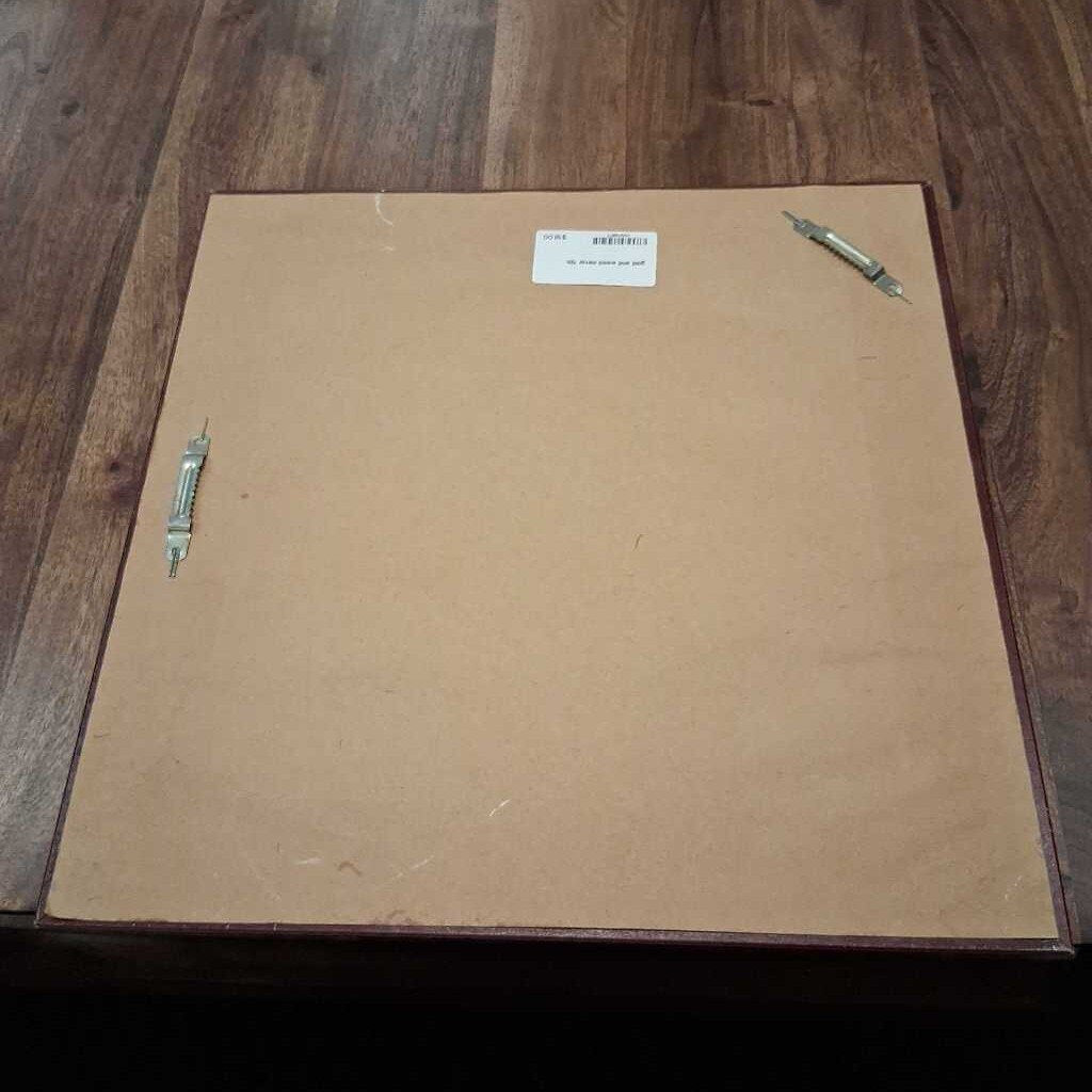 Gold and Wood Mirror