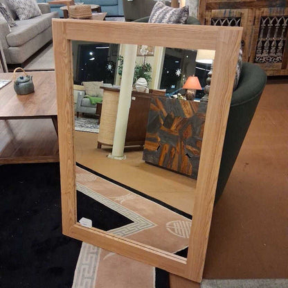 Large Oak Mirror