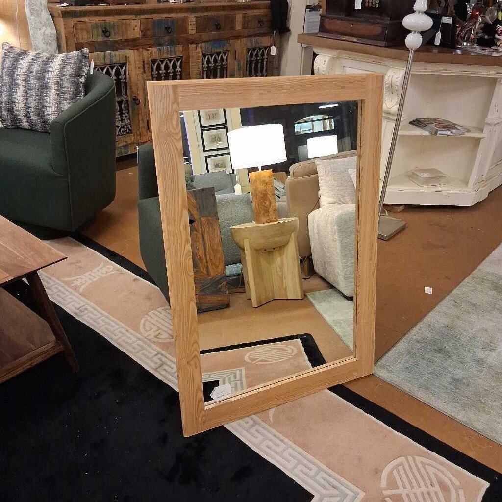 Large Oak Mirror