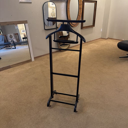 Wood Suit Hanger on Casters