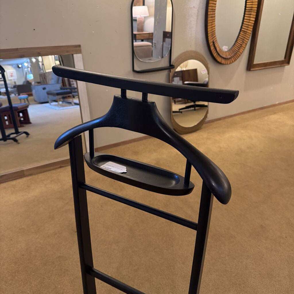 Wood Suit Hanger on Casters