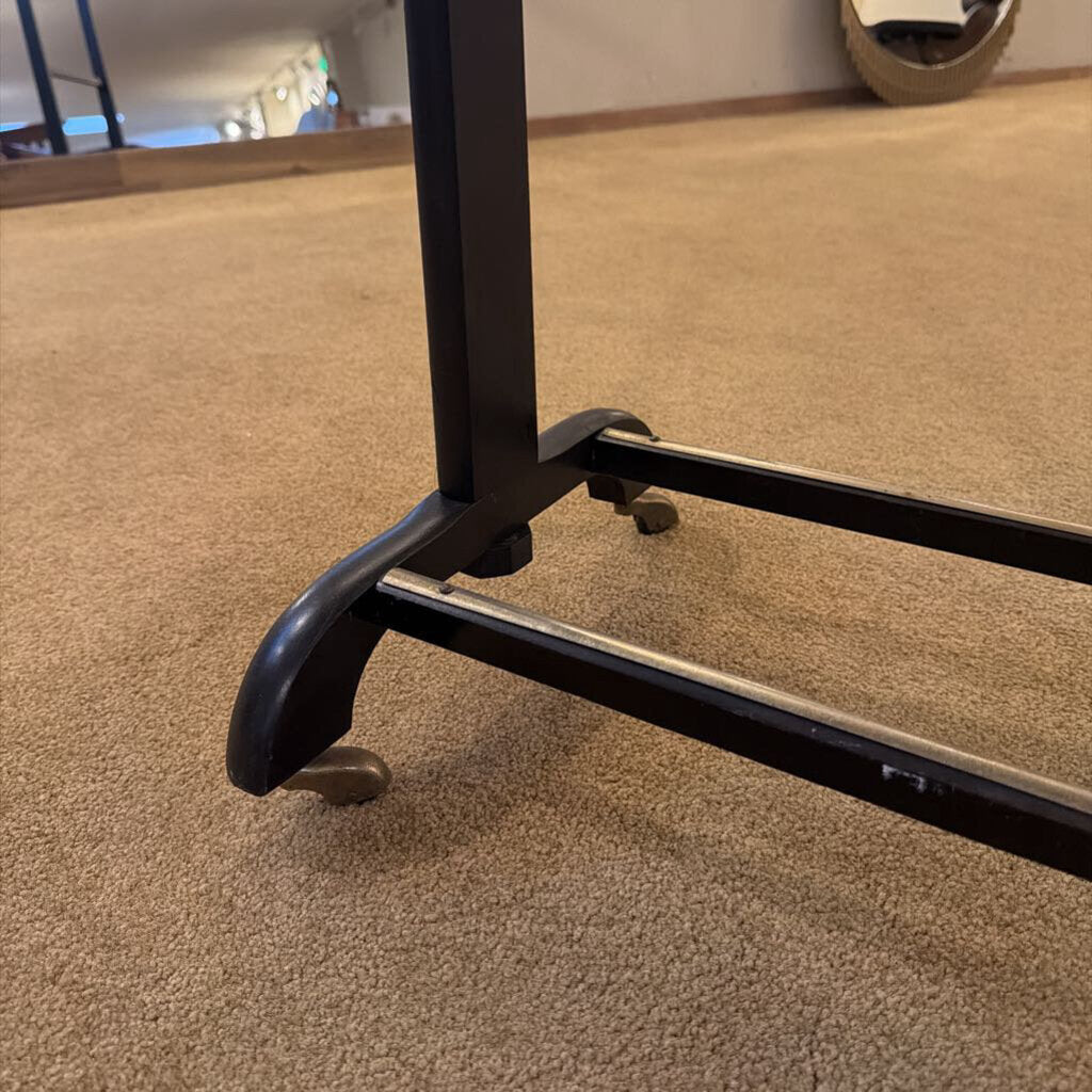 Wood Suit Hanger on Casters