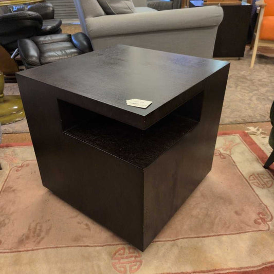 Dark Oak Side Table C SIDE TABLES