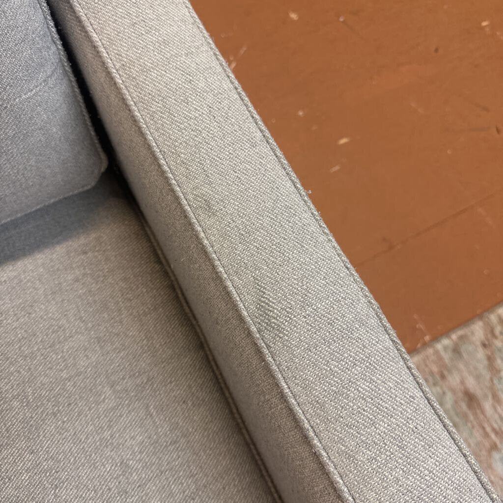 Grey Tufted Sofa (AS IS)