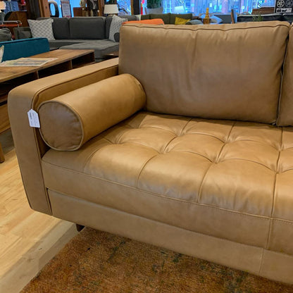 Charme Tan Sven Leather Corner Sectional