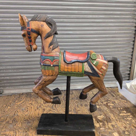 Wood Horse Decor