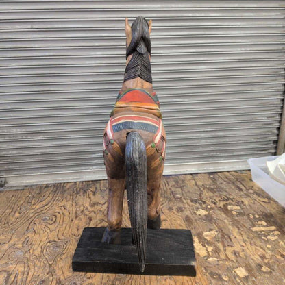 Wood Horse Decor