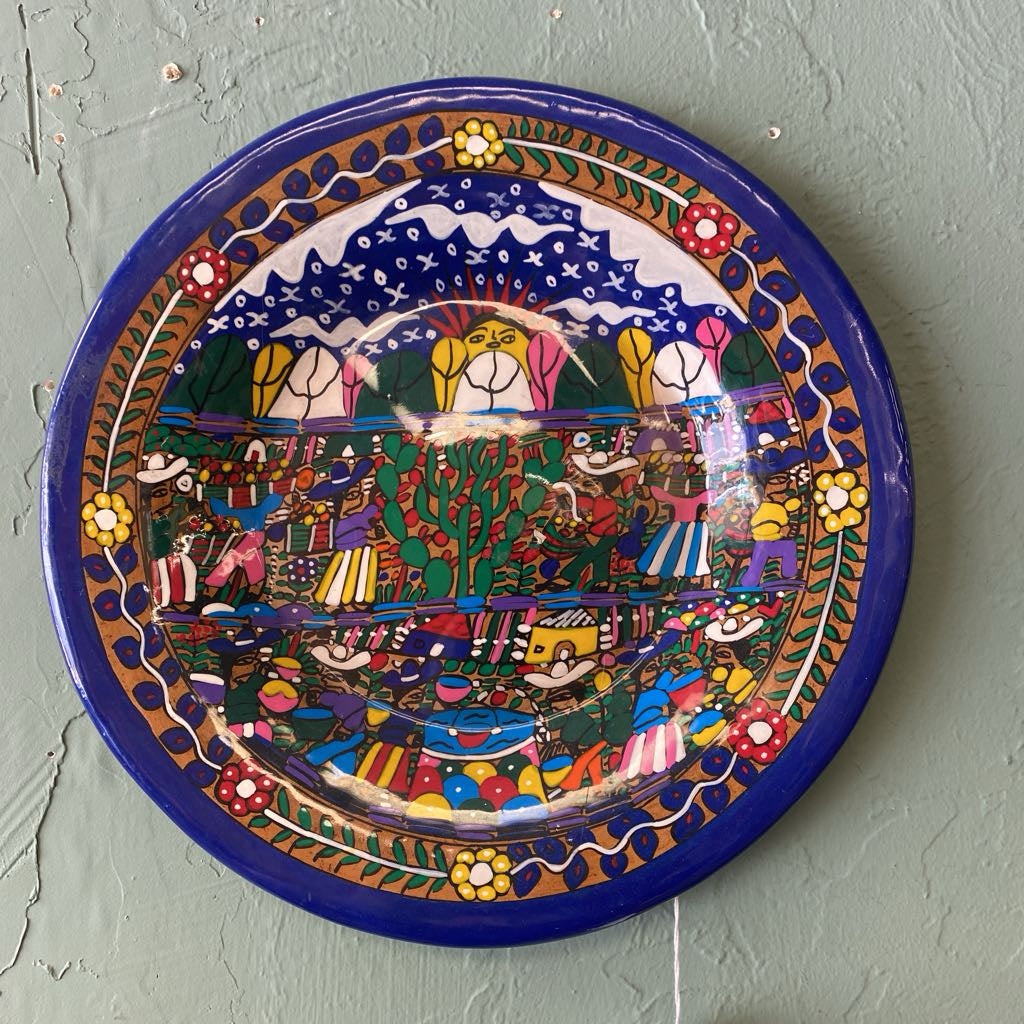 Colorful Decorative Plate ART
