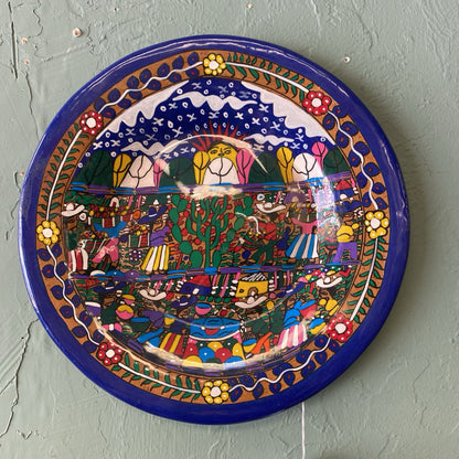 Colorful Decorative Plate ART