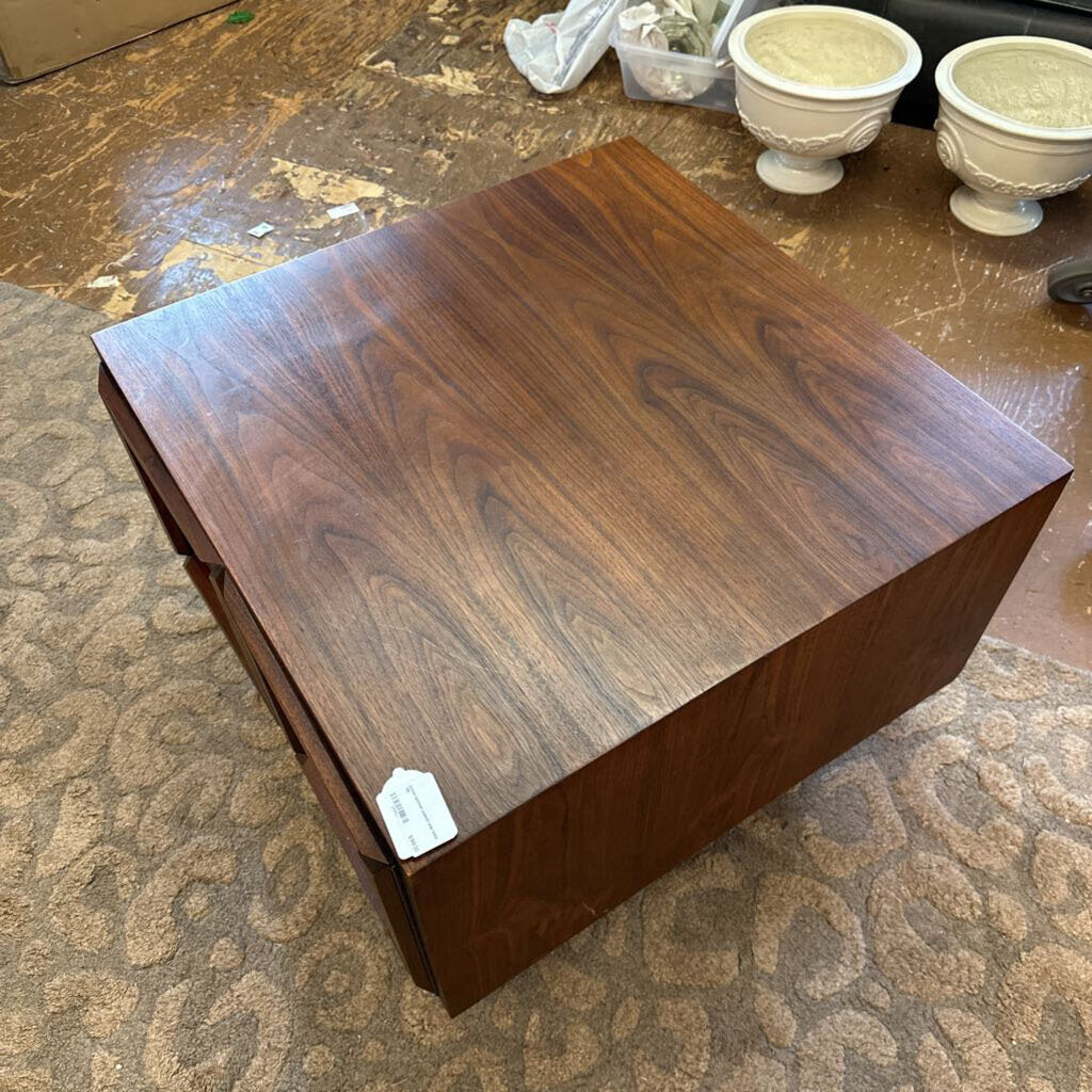 Brown Saltman Cabinet Side Table