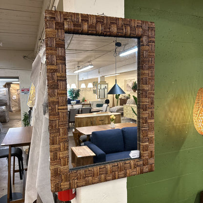 Reed Framed Mirror C MIRRORS