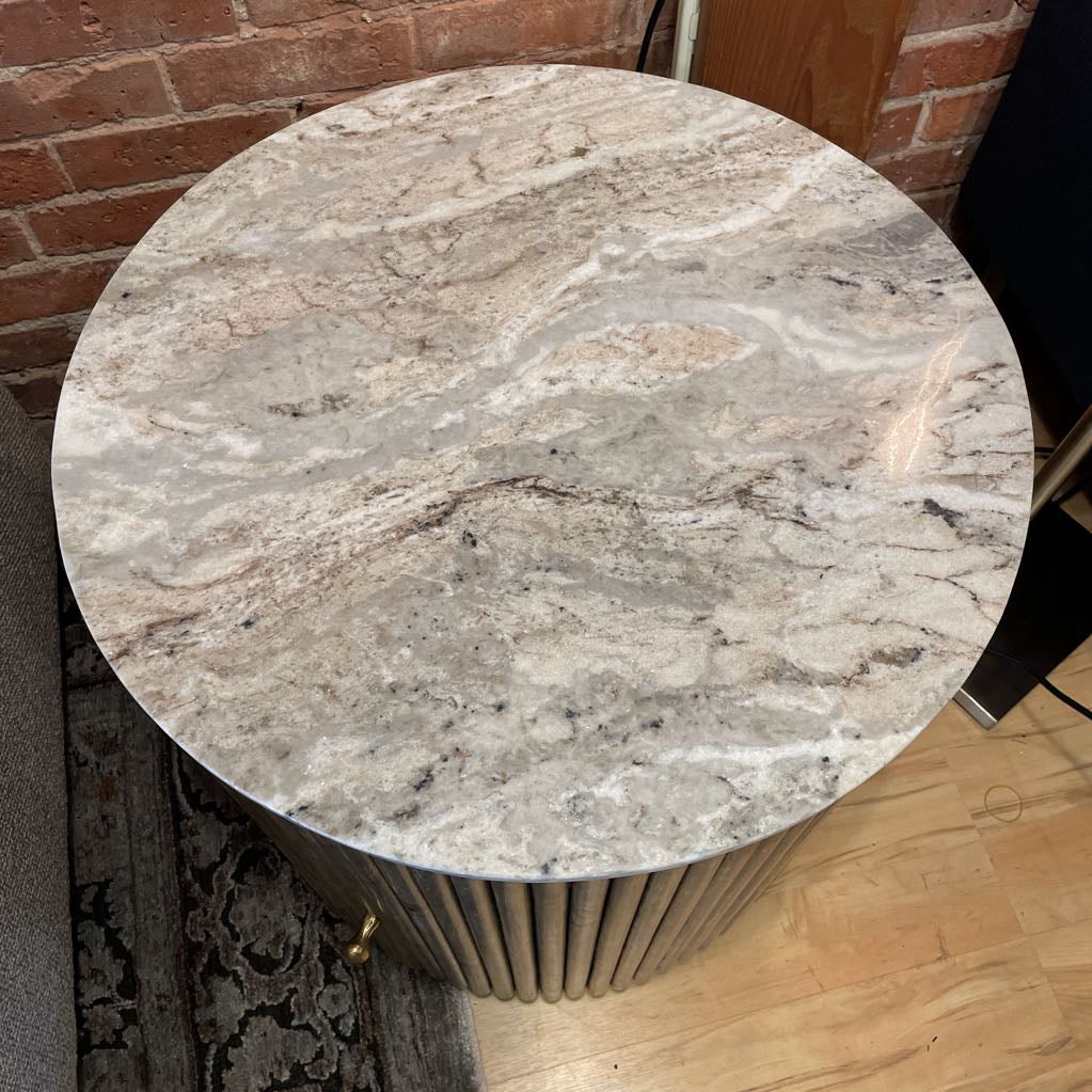 Reysdale Storage Lamp Table C SIDE TABLES