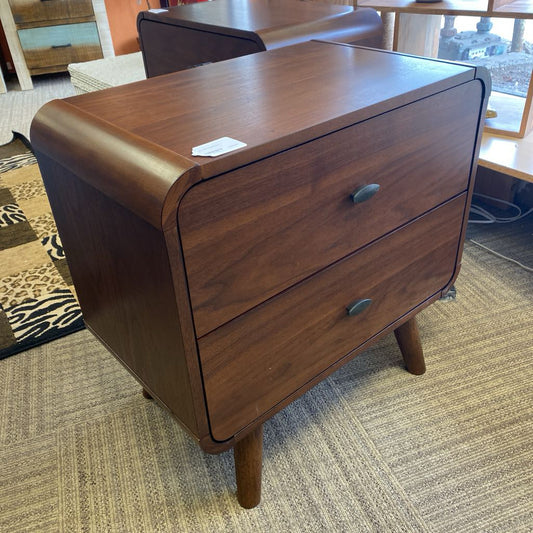 MC Walnut Nightstand