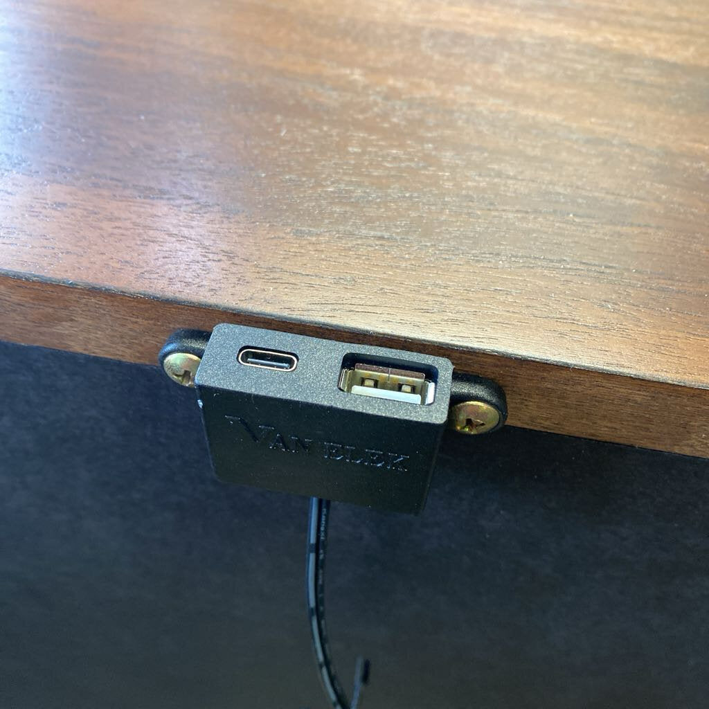 MC Walnut Nightstand