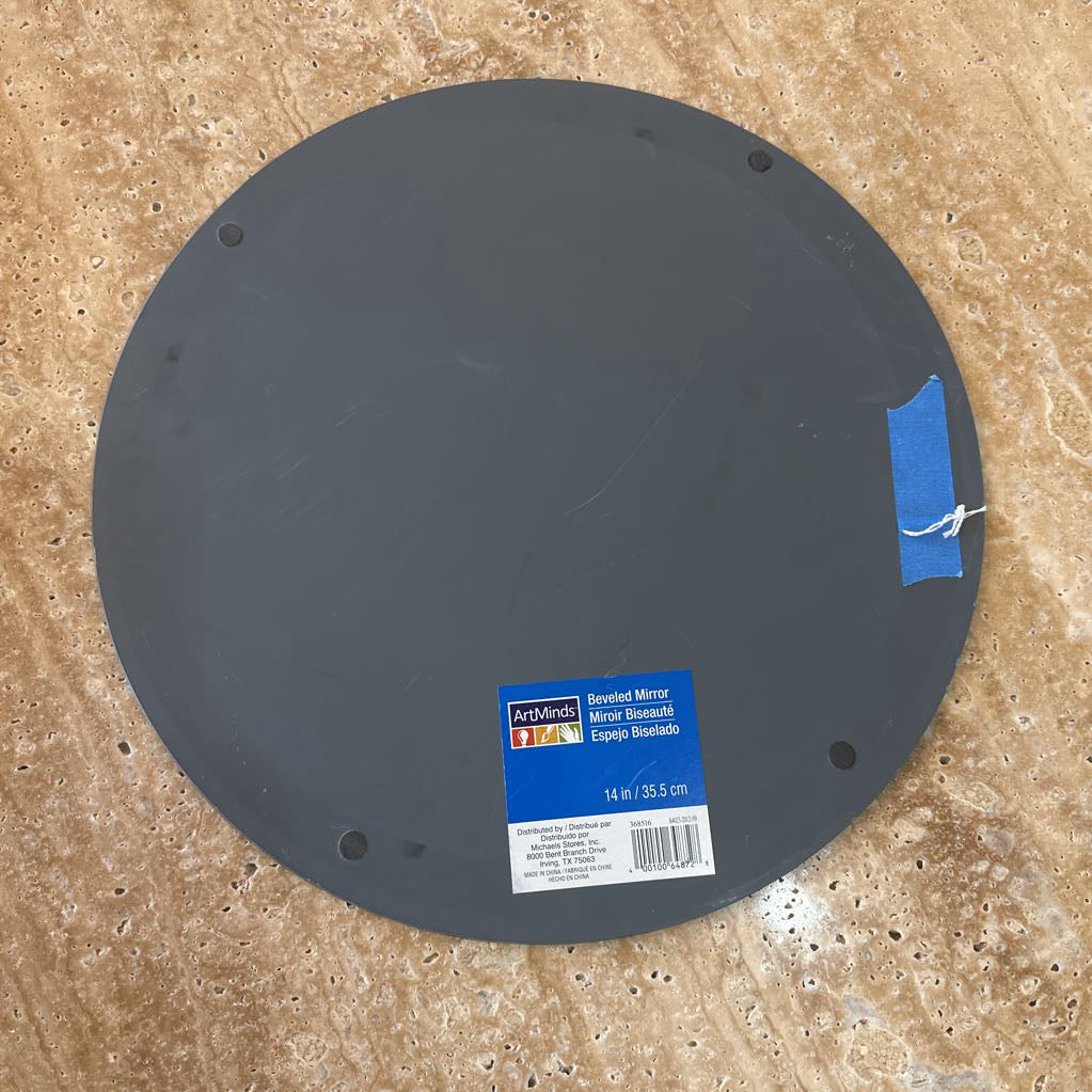 round plain glass mirror C MIRRORS