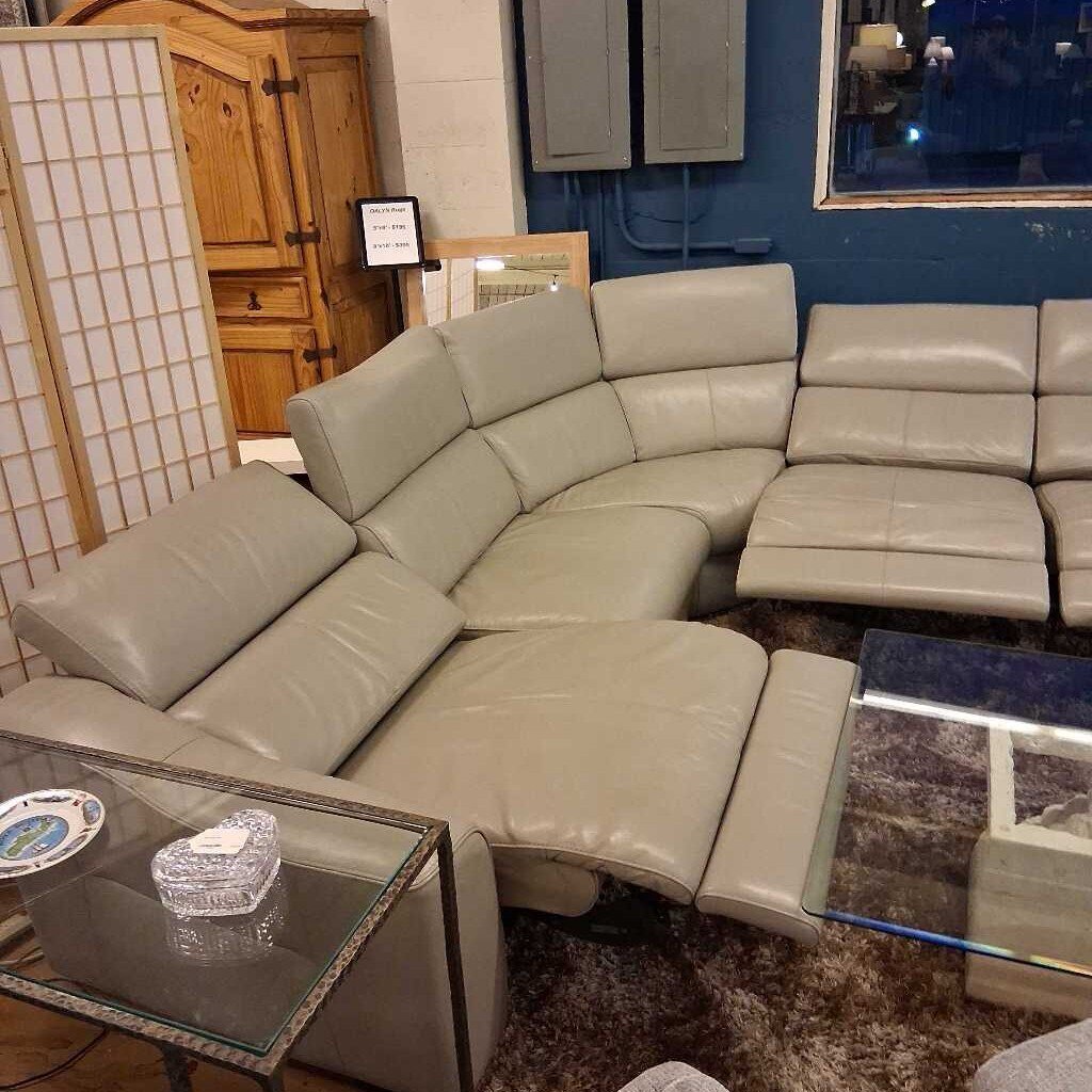 Dania Megalo Leather Sectional